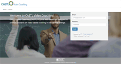 Desktop Screenshot of castlvideocoaching.org