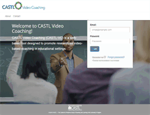 Tablet Screenshot of castlvideocoaching.org